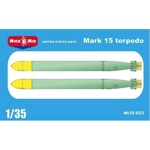 Micromir 35-023 1/35 US Navy Mark 15 torpedo Plastic Model Kit