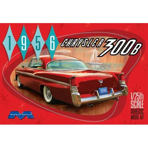 Moebius 1207 1956 Chrysler 300B Plastic Model Kit