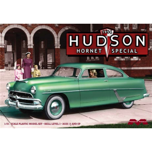 Moebius 1214 1/25 1954 Hudson Hornet Special Plastic Model Kit