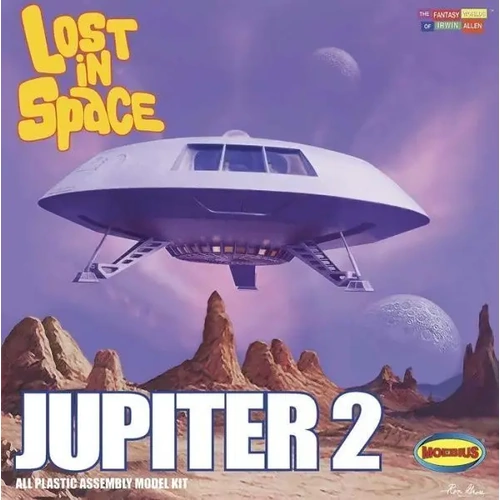 Moebius 913 Jupiter 2 Plastic Model Kit