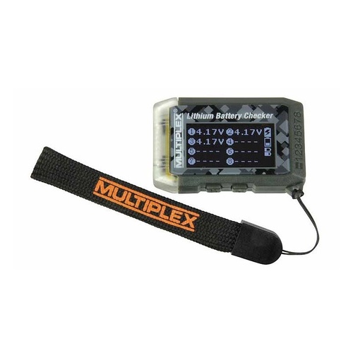 Multiplex Lithium Battery Checker and Model Finder