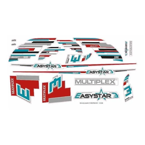 Multiplex Decal Sheet, EasyStar 3