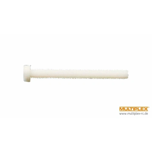 Multiplex Plastic Cheesehead Screws M5x35. 10 Pcs.