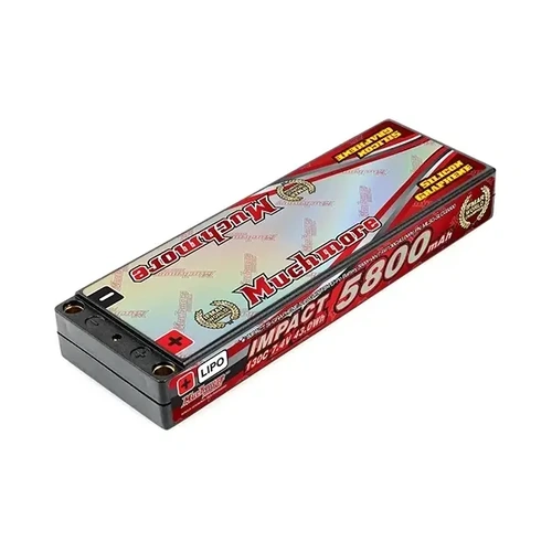 IMPACT SILICONE GRAPHINE S-LCG HV LI-PO BATTERY 5800MAH/7.4V 130C STANDARD LENGTH - MR-MLSG-SLCG5800