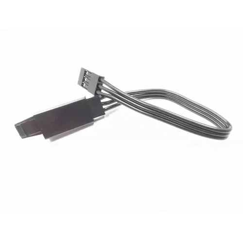 MR33 Extension Black 150mm RX with JR Plug  MR33-EB-150