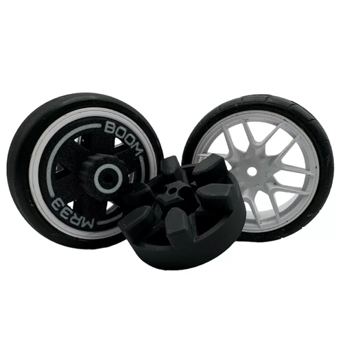 MR33 Tire Roller 1:10 Spoke Rims RCK / Sweep