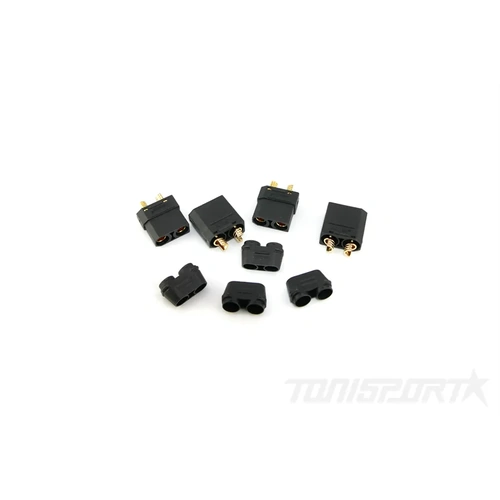 MR33 XT90 Female + Male Connector (2 + 2pcs) MR33-XT90-FCMC