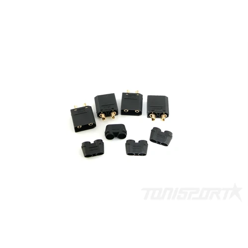 MR33 XT90 Male Connector (4pcs) MR33-XT90-MC