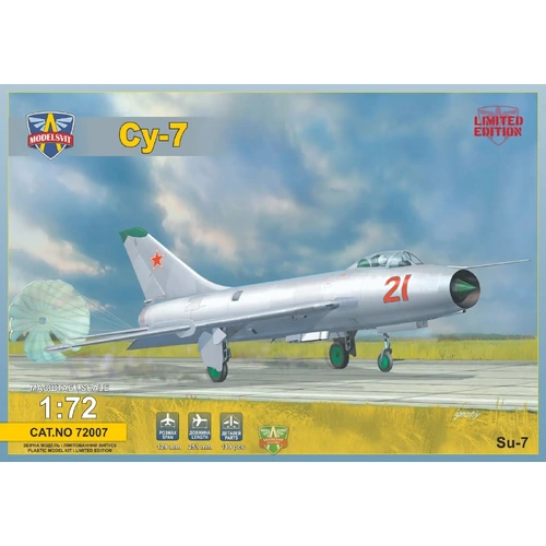 ModelSvit 72007 1/72 Sukhoi Su-7 Soviet fighter Plastic Model Kit