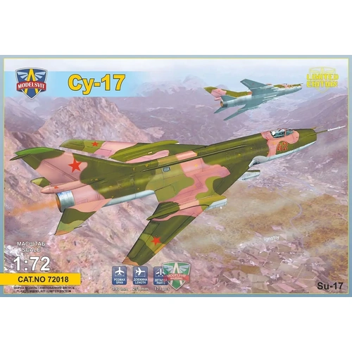 ModelSvit 72018 1/72 Sukhoi Su-17 Serial Plastic Model Kit