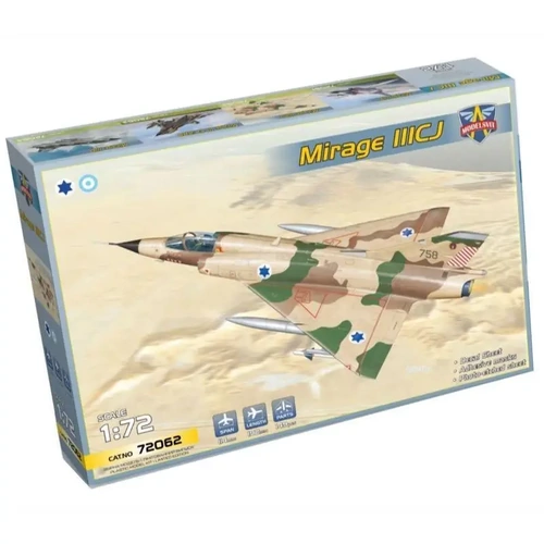 Modelsvit 72062 1/72 Mirage IIICJ "Shahak" interceptor Plastic Model Kit