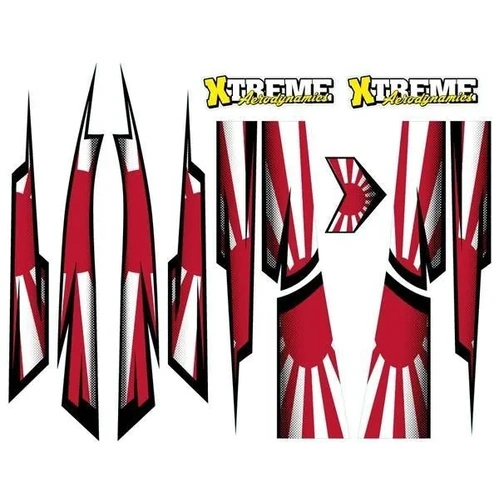 JAPANESE Decal Sticker Set for 1/8 Body (MTS005JP)