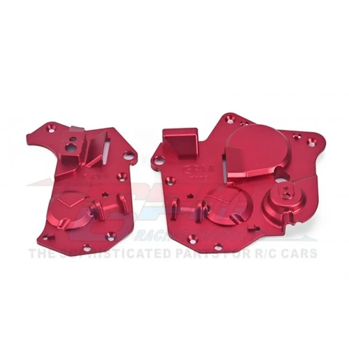 GPM Red 7075 Aluminium Chassis Side Cover Set