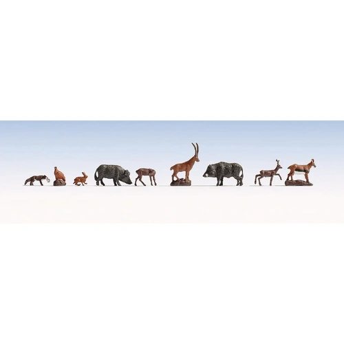 Forest Animals (9 Figures)