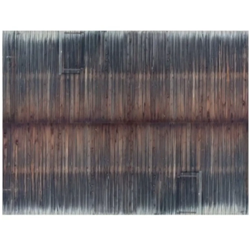 HO 3D Cardboard Sheet "Timber Wall" Weat