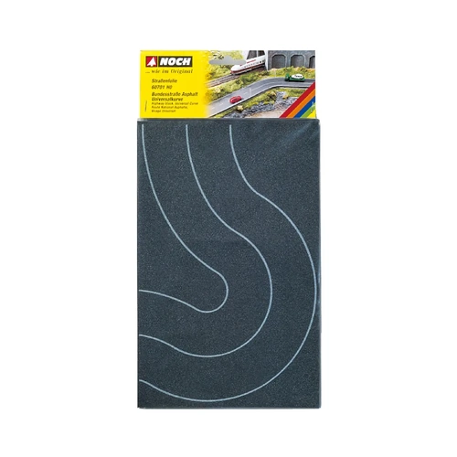 HO Federal Asphalt Road (Curve)