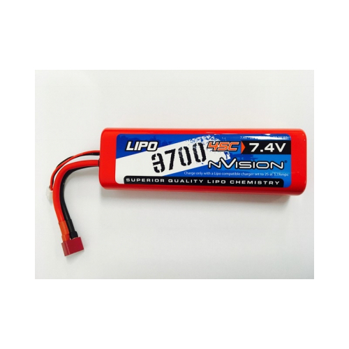 nVision Sport Lipo 3700 45C 7.4V 2S Deans - NVO1110