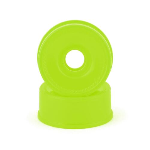 NEXX Racing Mini-Z 2WD Solid Front Rim (2) (Neon Green) (1mm Offset)