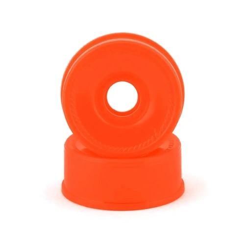 NEXX Racing Mini-Z 2WD Solid Front Rim (2) (Neon Orange) (1mm Offset)