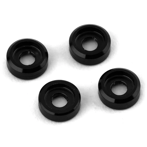 NEXX Racing Aluminum 2mm Washer (Black) (4)