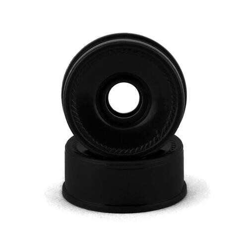 NEXX Racing Mini-Z 2WD Solid Front Rim (2) (Black) (2mm Offset)