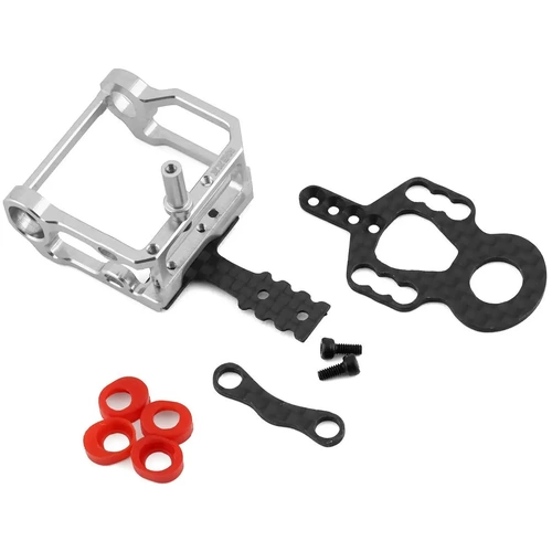 NEXX Racing Aluminum "Bracelet" LCG Round Motor Mount for 98-102mm (Silver)