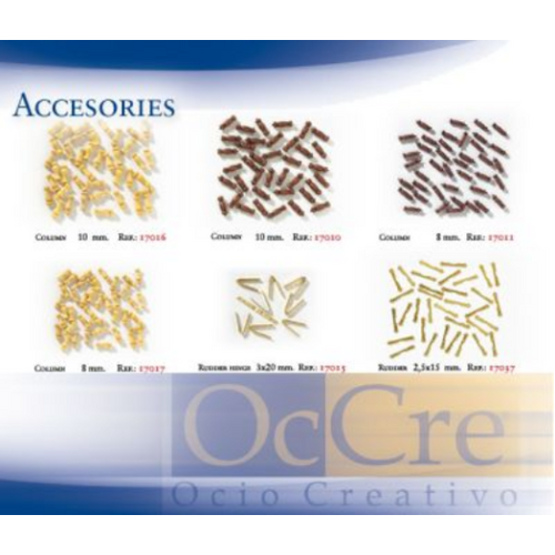 OCCRE METAL COLUMN 10MM 20PIECES