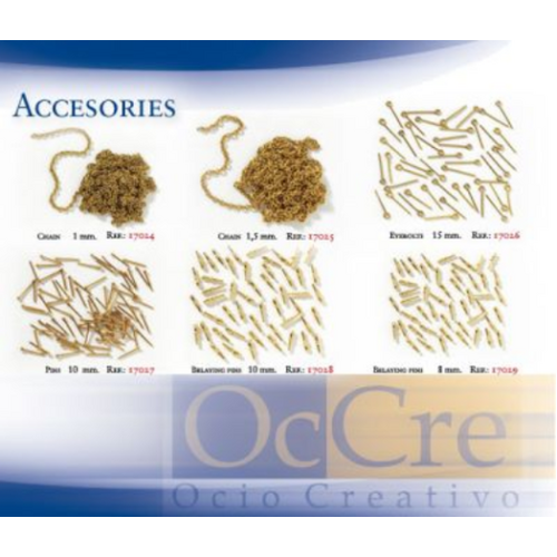 OCCRE BELAYING PIN (METAL) 10MM 15 PIECES