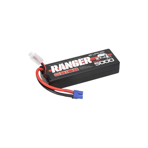 Team Orion 7.4V 5000mAh 2S 60C Ranger LiPo Battery EC3 - ORI14314