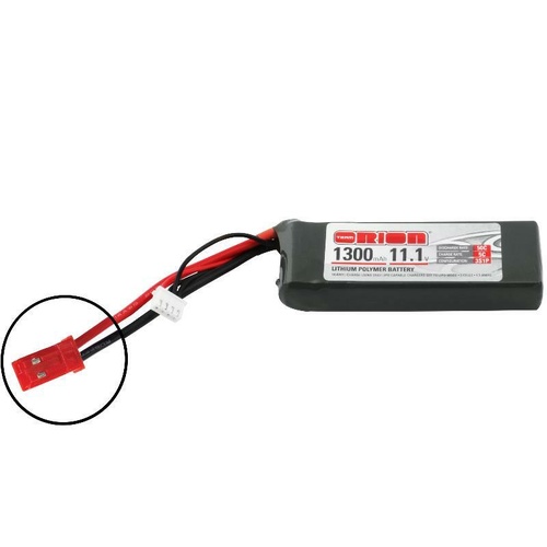 Team Orion LiPo 1300Mah 3S 11.1V 50C JST - ORI60136