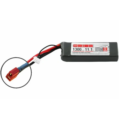 Team Orion LiPo 1300Mah 3S 11.1V 50C Dean's - ORI60234