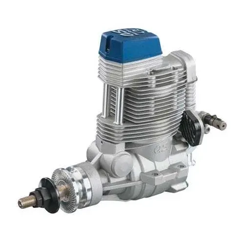 OS Engines FSA155P Alpha Series Pumped Four Stroke Aircraft Engine, 1.55 Size w/ F6020 Silencer