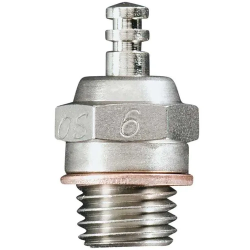 OS Engines No. 6 (A3) Glow Plug, Hot, Aircraft