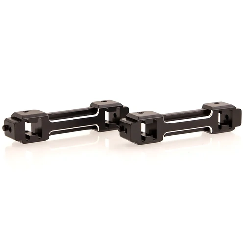 HSP Black Aluminium Bumper Mounts 2Pcs