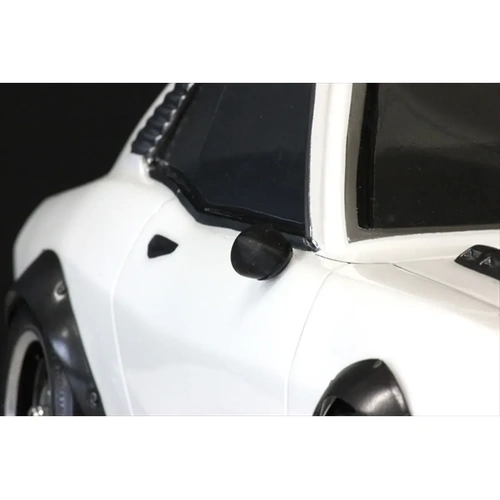 Pandora 1/10 Classic Type-2 Door Mirrors 2Pcs - Black Unpainted