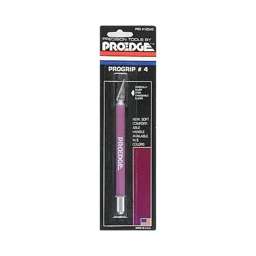 Proedge #4 Purple Progrip Knife W-Cap