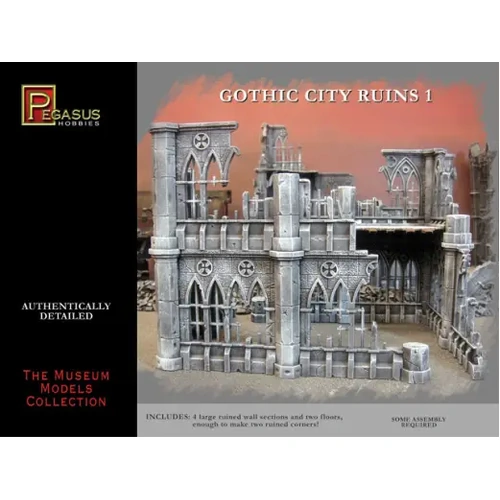 Pegasus 4930 28mm Gothic City Ruins Set 1