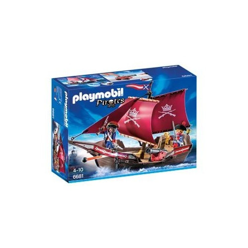 Playmobil Pirate Soldiers' Cannon Boat