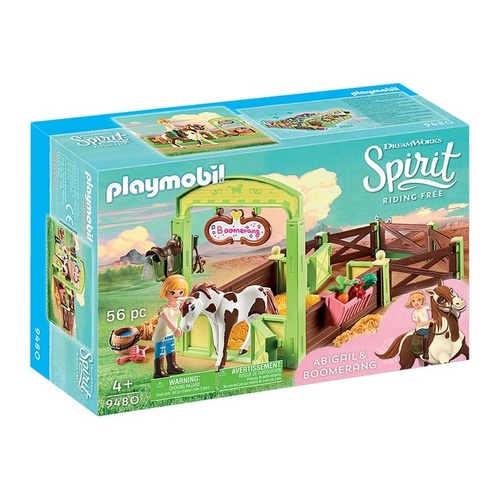 Playmobil Horse Stable With Abigail & Boomerang