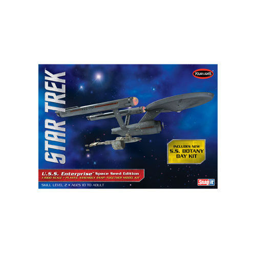 Polar Lights 908 1/1000 Star Trek TOS USS Enterprise Space Seed Edition - SNAP