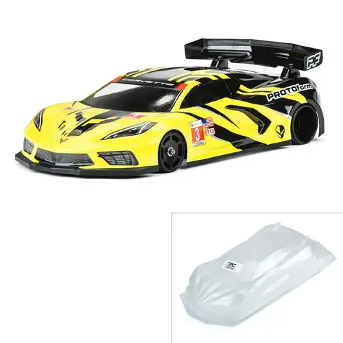 Protoform Chevrolet Corvette C8 Clear Body Fot GT12 - PR1575-20