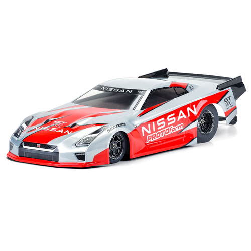 Protoform Nissan Gt-R R35 Clear Body For Slash  2Wd Drag Car & Ae Dr10 - Pr1585-00