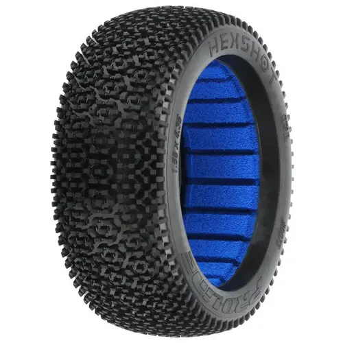 Proline Hex Shot S4 (Super Soft) Off-Road 1/8 Buggy Tires (2) for Front or Rear - PR9073-204