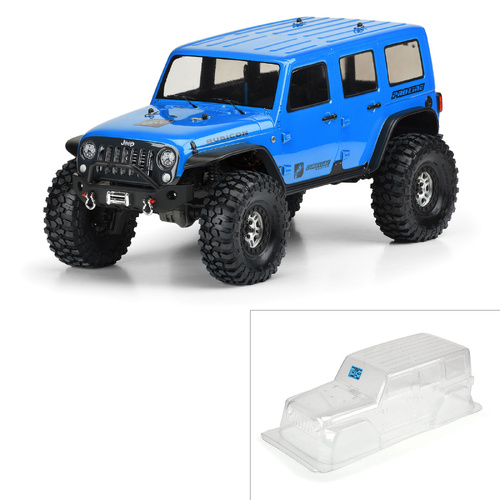 Proline Jeep Wrangler Unlimited Rubicon Clear Body, TRX-4, PR3502-00