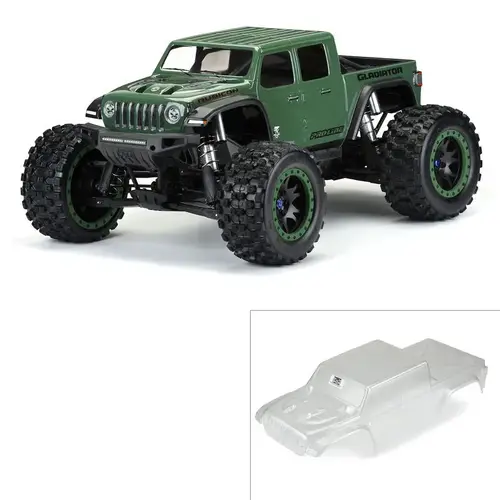 Proline 1/5 Pre-Cut Jeep Gladiator Rubicon Clear Body, X-Maxx, PR3533-17