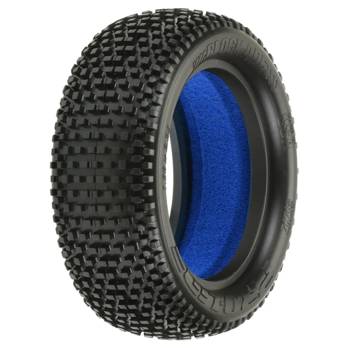 Proline 1/10 Blockade M3 4WD Front 2.2in Off-Road Buggy Tyres, 2pcs