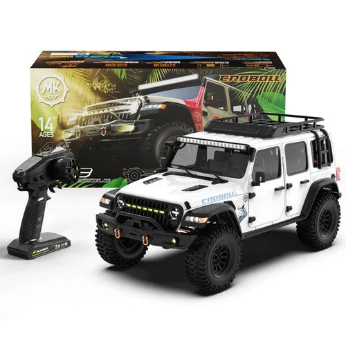 Rlaarlo MK07W-BS Croball MK-07 White ARTR 1/7th BLS