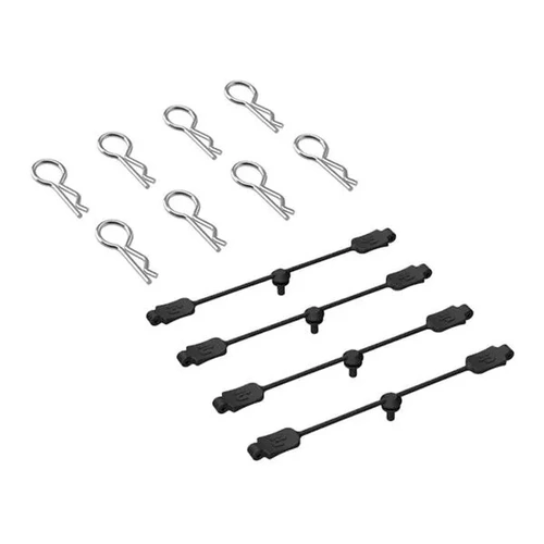 Rlaarlo RZ059 Body Clip & R Type Pin (4)