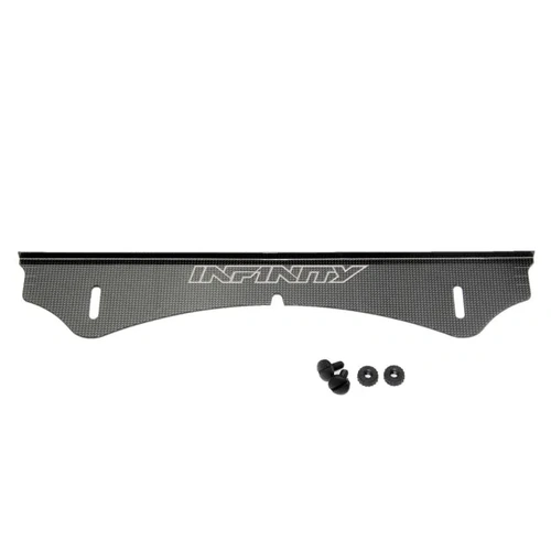 <R0284RC> LIP SPOILER SET (Carbon style with Logo/Regular Weight)