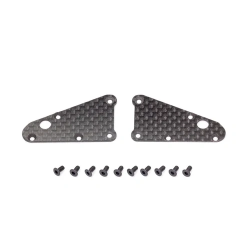 <R0323>  FRONT LOWER ARM STIFFENER(CARBON)(IF18-2)